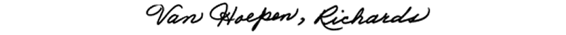 Van Hoepen, Richards